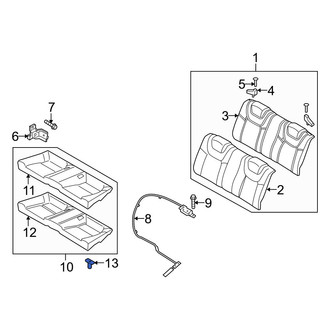 Hyundai OE - Seat Frame Grommet