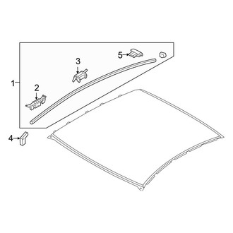 Hyundai OE - Roof - Exterior Trim