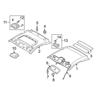Hyundai OE - Roof - Interior Trim