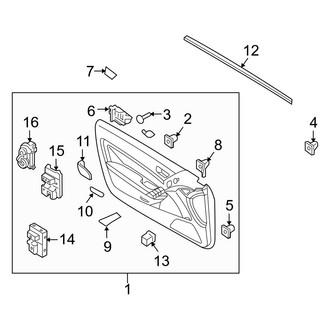Hyundai OE - Door - Interior Trim