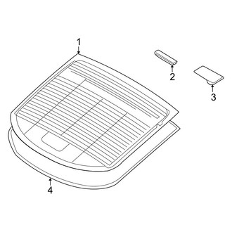 Hyundai OE - Back Glass - Glass