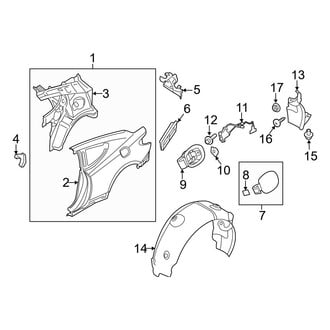 Hyundai OE - Quarter Panel & Components