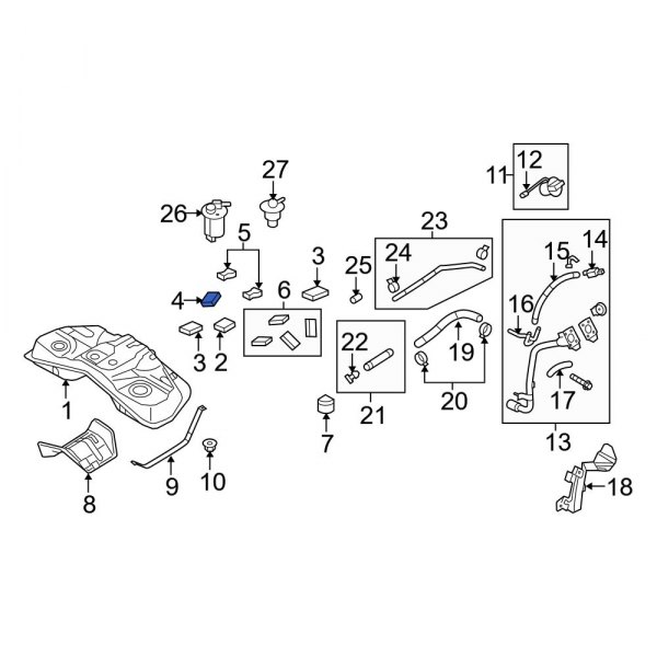 Fuel Tank Insulator