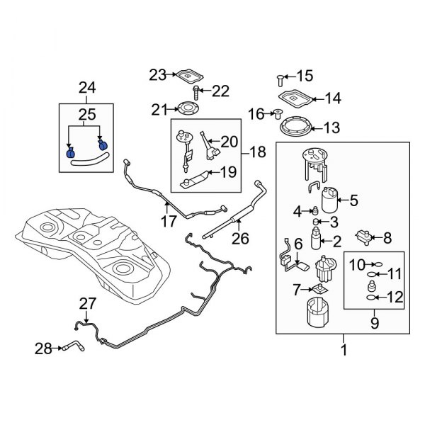 Fuel Hose Clamp