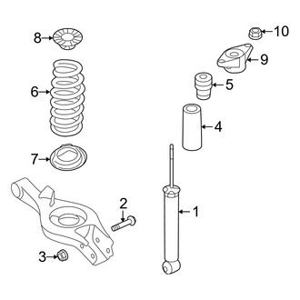 Hyundai OE - Rear Suspension - Shocks & Components