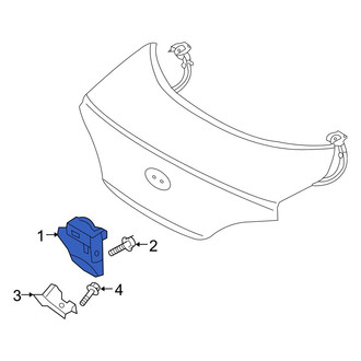 Hyundai OE - Rear Deck Lid Latch