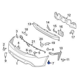 Hyundai OE - Stone Deflector Screw