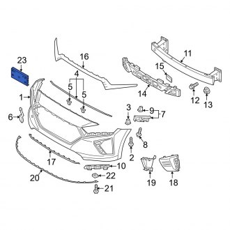 Hyundai ioniq front deals bumper