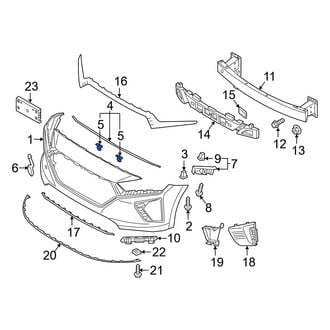 Hyundai OE - Front Hood Seal Clip