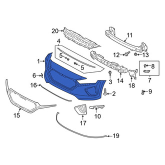 Hyundai OE - Front Bumper Cover