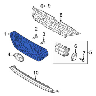 Hyundai OE - Front Lower Grille