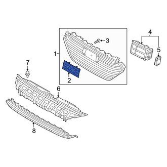 Hyundai OE - Front Grille Emblem