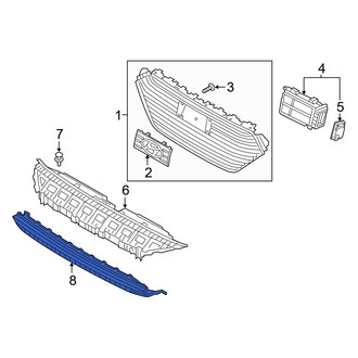 Hyundai OE - Front Lower Grille