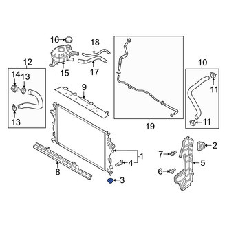 Hyundai OE - Radiator Insulator