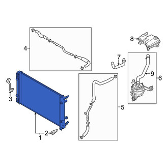 Hyundai OE - Drive Motor Inverter Cooler
