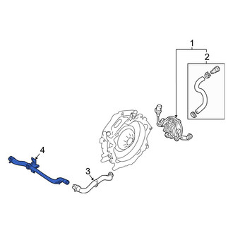 Hyundai OE - Drive Motor Inverter Coolant Line