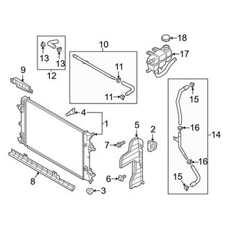 Hyundai OE - Cooling - Radiator & Components (Electric), (Electric / Electric Limited)