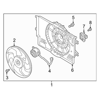 Hyundai OE - Cooling Fan (Electric), (Electric / Electric Limited)