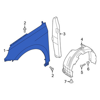 Hyundai OE - Front Left Fender