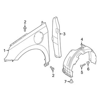 Hyundai OE - Fender & Components (Fender & Liner), (Plug-In Hybrid / Plug-In Hybrid Limited)