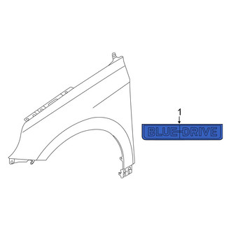 Hyundai OE - Front Right Fender Emblem