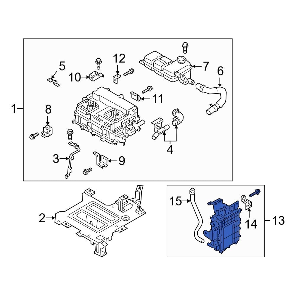 Hyundai OE 364002B006 - Drive Motor Battery Pack Charger