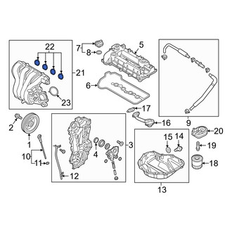 Hyundai OE - Engine Intake Manifold Gasket