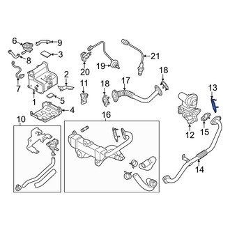 Hyundai OE - Exhaust Gas Recirculation (EGR) Valve Gasket