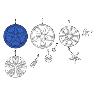 Hyundai OE - Wheel