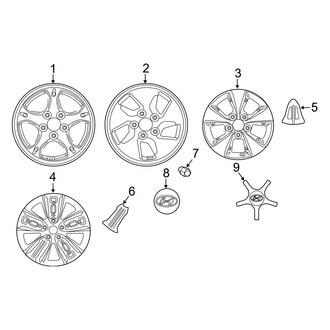 Hyundai OE - Wheels (Hybrid Blue)