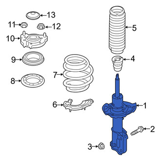 Hyundai OE - Front Right Suspension Strut