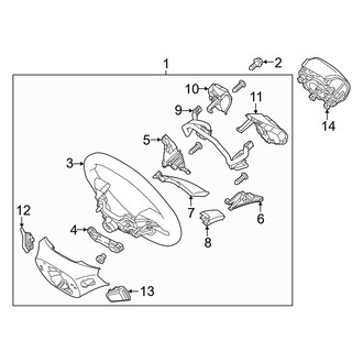 Hyundai OE - Steering Wheel & Trim (Electric), (Electric Limited)