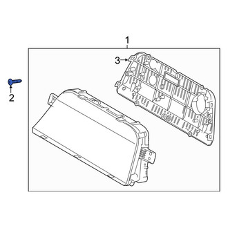 Hyundai OE - Instrument Cluster Housing Screw