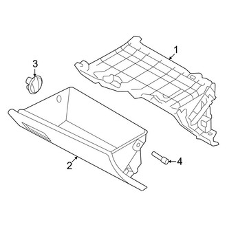 Hyundai OE - Instrument Panel - Glove Box