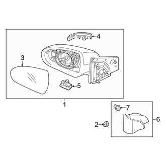 Hyundai OE - Front Door - Outside Mirrors