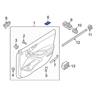Hyundai OE - Front Left Door Access Cover
