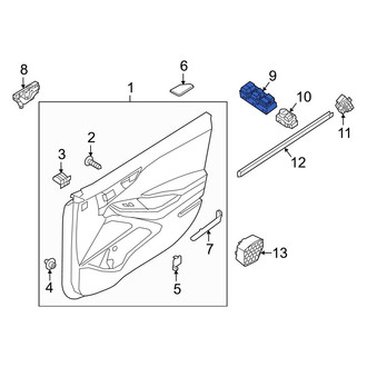 Hyundai OE - Rear Door Window Switch