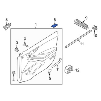 Hyundai OE - Front Left Door Access Cover