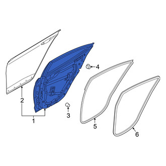 Hyundai OE - Front Right Door Shell
