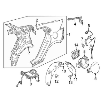 Hyundai OE - Quarter Panel & Components (Electric / Electric Limited)