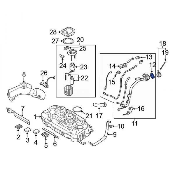 Fuel Filler Neck Insulator