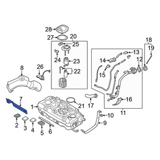 Hyundai OE - Fuel Tank Shield