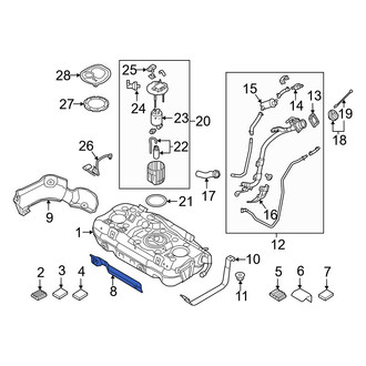 Hyundai OE - Fuel Tank Shield