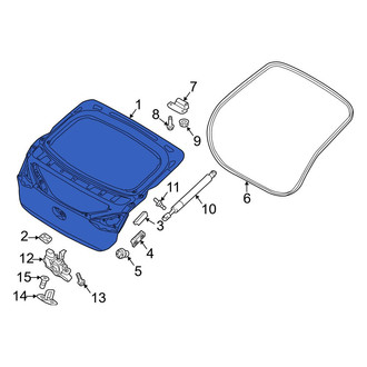 Hyundai OE - Rear Liftgate