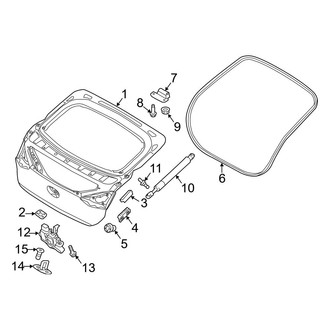 Hyundai OE - Lift Gate - Gate & Hardware