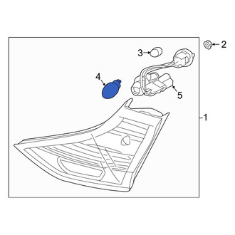 Hyundai OE - Rear Turn Signal Light Bulb