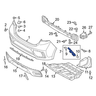 Hyundai OE - Rear Left Bumper Guide
