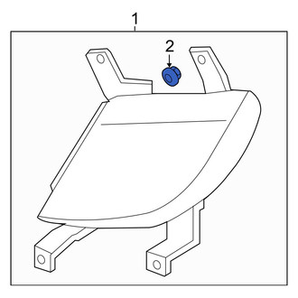Hyundai OE - Fog Light Cap