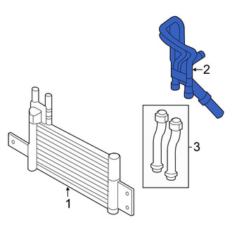 Hyundai OE - Automatic Transmission Oil Cooler Tube