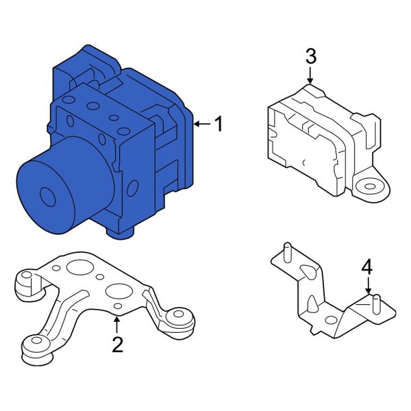 ABS Hydraulic Assembly